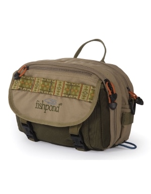 Fishpond Blue River Chest/Lumbar Pack in Khaki and Sage